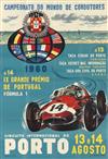 VARIOUS ARTISTS. [AUTO RACING.] Group of 3 posters. 1960-61. Sizes vary.